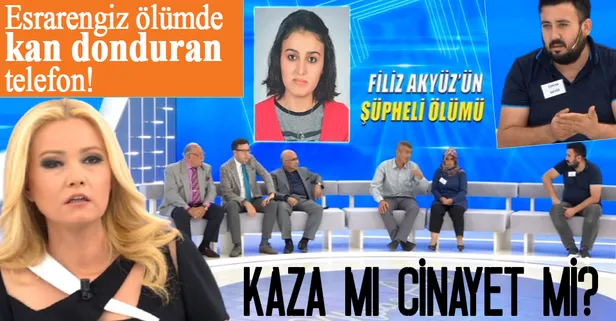 Müge Anlı'da araştırılan esrarengiz ölümde kan donduran telefon! Patlamada ölen Filiz Akyüz'ü eşi mi öldürdü?
