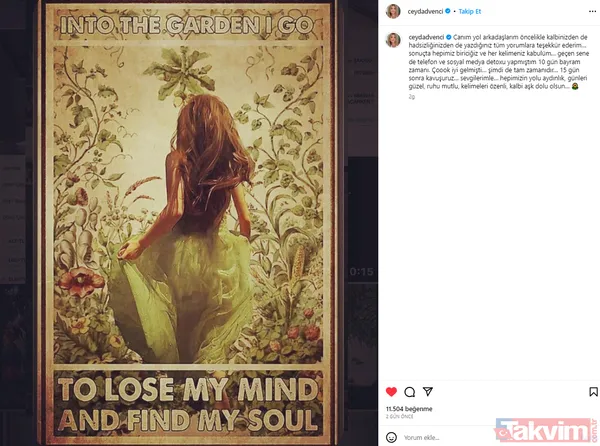 Bülent Şakrak'la olan 8 yıllık evliliği bitiren Ceyda Düvenci'den flaş hamle "Kalbinizden de hadisizliğinizden de..." Boşanma kararı sonrası... - 8