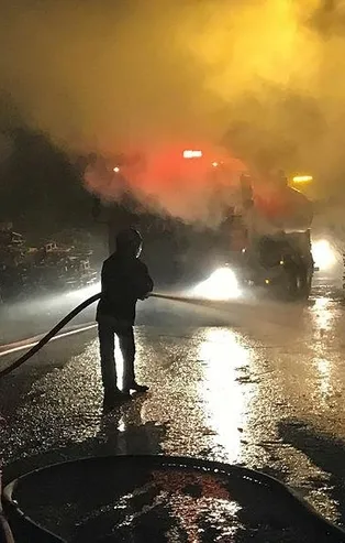 SON DAKİKA: Ankara'da gecekondu yangını