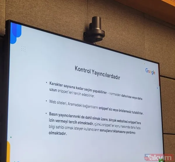 TBMM'de bir ilk! Google 'Dijital Telif Yasası' gündemiyle toplanan Dijital Mecralar Komisyonu'nda sunum yaptı - 19