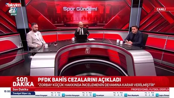 "Bahisçi" hakemlerin cezası belli oldu! PFDK tek tek açıkladı: Zorbay Küçük hakkında ne karar çıktı?