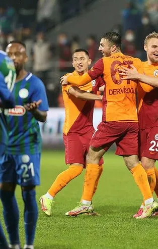 Fatih Terim Rize maçı sonrası konuştu: Galatasaray budur