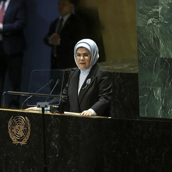 Emine Erdoğandan BM Genel Kurulundaki Sıfır Atık Özel oturumunda çağrı: Dünyayı biz kurtaracağız