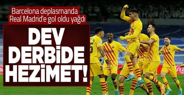 Real Madrid evinde Barcelona’ya 4-0 kaybetti | MAÇ SONUCU