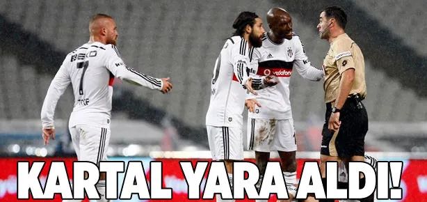 Kartal yara aldı!