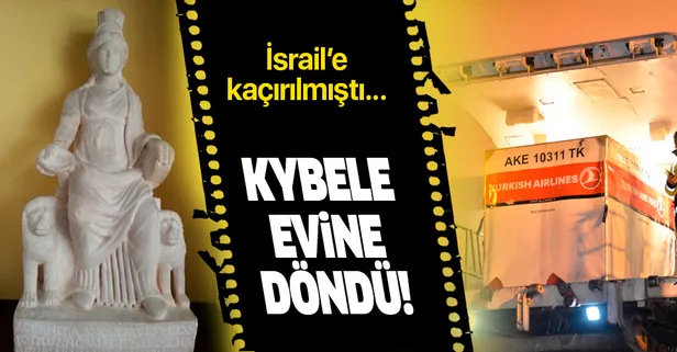 Türkiye'den kaçırılan bin 700 yıllık ana tanrıça Kybele heykeli Türkiye'ye getirildi! Bereketin sembolü...