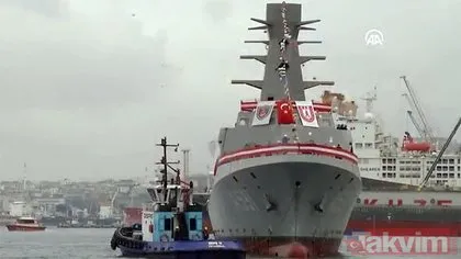 Başkan Erdoğan’ın katılımıyla Ufuk gemisi denize indirildi