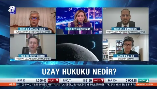 Uzay madenciliği konusu A Para'da konuşuldu