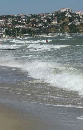 Tekirdağ'da "denize girmeyin" uyarısı