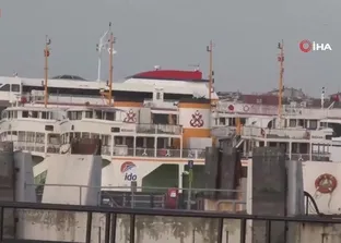 İstanbul’da vapur seferleri iptal edildi