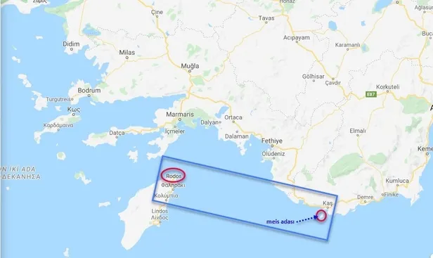 Yunanistan son dakika Meis Adası nerede? NAVTEX ilan edilen bölge neresi? NAVTEX operasyonu nedir?-4
