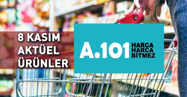 A101 8 Kasım katalog! A101’de bu hafta neler var? İşte A101 aktüel ürünler kataloğu