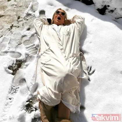 Melisa Döngel’in kar pozlarını gören şaşkına döndü! Süper minisiyle soğuğa meydan okudu iddialı paylaşımı sosyal medyaya damga vurdu