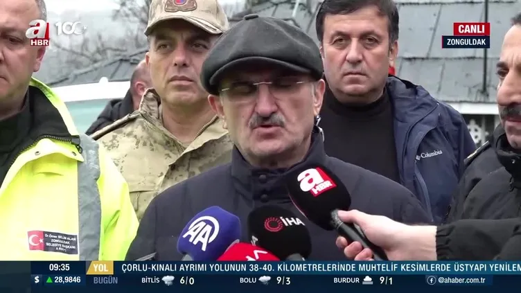 Zonguldak'ta heyelan altında kalan ev yıkıldı! Anne ve oğlunu arama - kurtarma çalışmalarında zamanla yarış