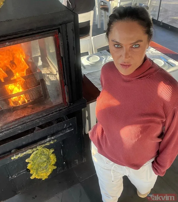 60 yaşındaki Hülya Avşar’ın evine bakın! Zevkle döşenmiş evi göreni hayran bıraktı! Bej ve kahverengi tonları... - 3