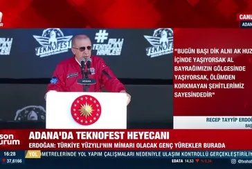 Başkan Erdoğan TEKNOFEST'te konuştu!