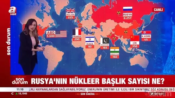 SON DAKİKA: Putin'in nükleer tehdidine ABD'den sert tepki! Hangi ülkede kaç nükleer silah var? - 26