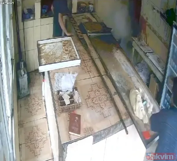 Fırında dehşet anları... Kızgın pekmezi başından aşağı döktü - 4