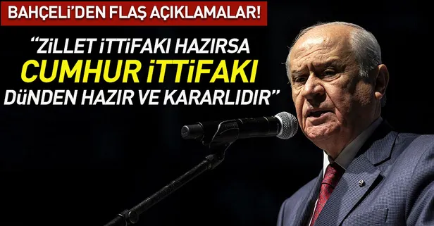 Son dakika: Bahçeli'den flaş açıklamalar