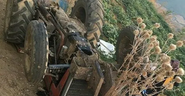 İzmir’de devrilen traktörün altında kalan kişi öldü