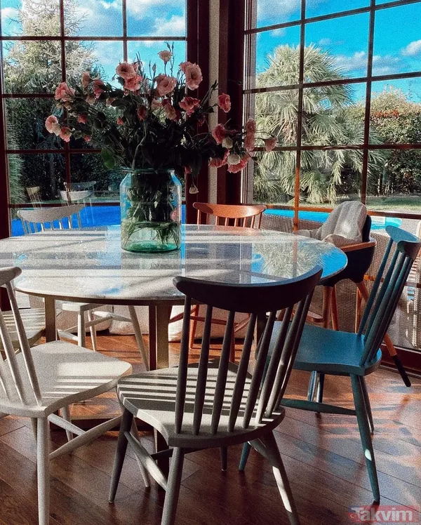 2 sene önce aldığı milyonluk villasına bakın! 29’luk Hande Erçel ev hallerini yayınladı! Hakan Sabancı’nın biricik aşkı... - 45