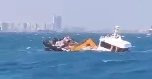 İstanbul’da kuvvetli fırtına! Gemi battı: 4 kişi kurtarıldı