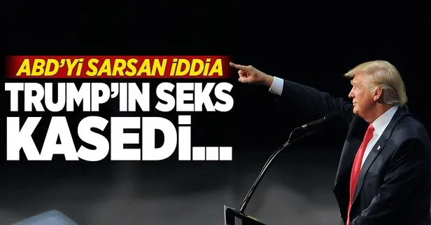 ABDyi sarsan iddia! Trumpın seks kasedi Rusların elinde