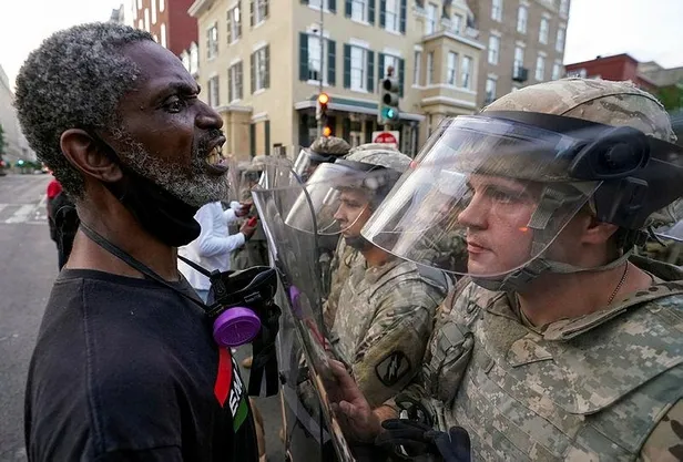 ABD Washington DC'de sokağa çıkma yasağıyla ilgili flaş açıklama: Bu gece uygulanmayacak-5
