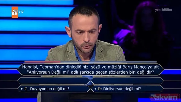 Kim Milyoner Olmak İster'de Kenan İmirzalıoğlu'nu duygulandıran 1915 Çanakkale Köprüsü sorusu: Asla unutturmamamız lazım - 29