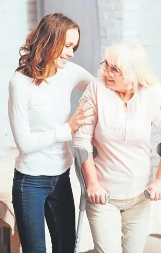 Engelliye çifte destek