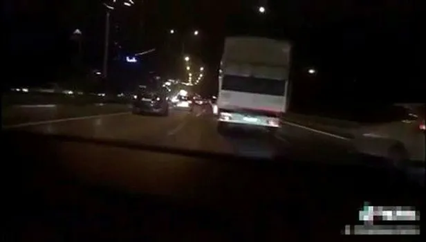 TEM otoyolu üzerinde makas terörü! O maganda gözaltında-4