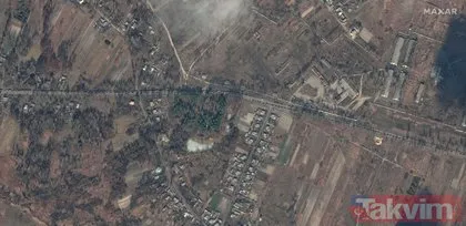 Uydu görüntüleri ortaya çıktı! 5 kilometrelik Rus askeri konvoyu Kiev’e ilerliyor