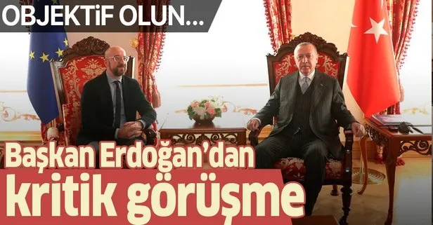 Başkan Erdoğan'dan kritik görüşme