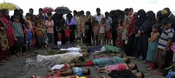 Arakanlı Müslümanlara roketatarlı saldırı