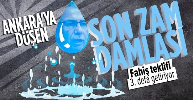 Yavaş suya yüzde 80 zam yapmak konusunda ısrarlı