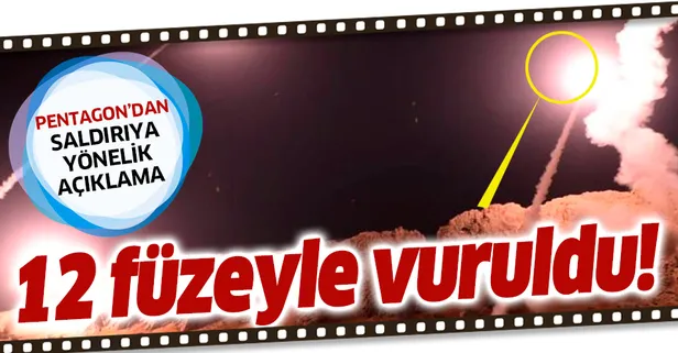 Son dakika haberi! Pentagon: Irak'ta 2 ABD üssü 12 balistik füzeyle vuruldu