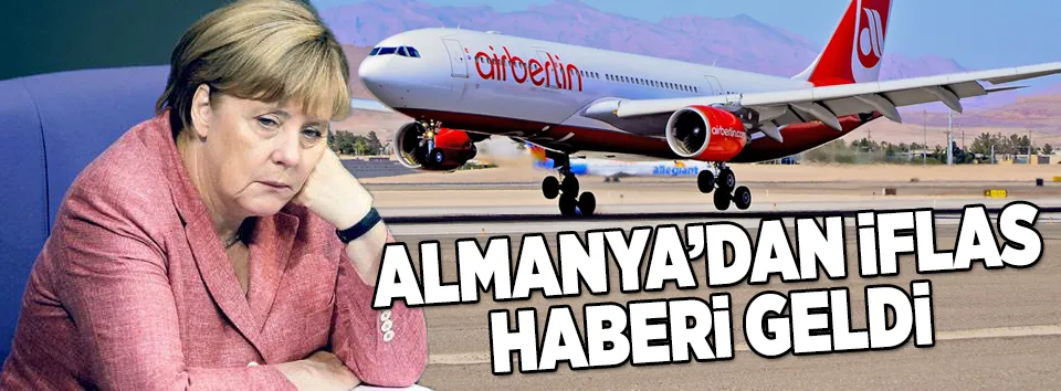 Alman devi Air Berlin iflasını verdi