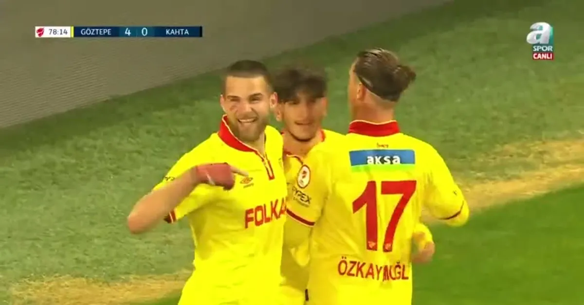Göztepe 4-0 Kahta 02 Spor | Dino Arslanagić