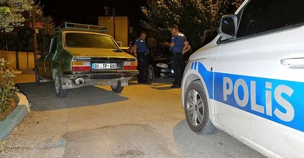 Adana’da hırsızla polis arasında kovalamaca