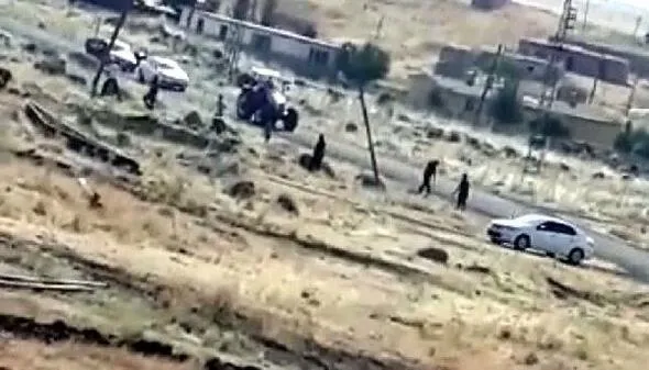 Son dakika: Siverek'te 4 kişinin öldüğü çatışma anı ortaya çıktı!-2