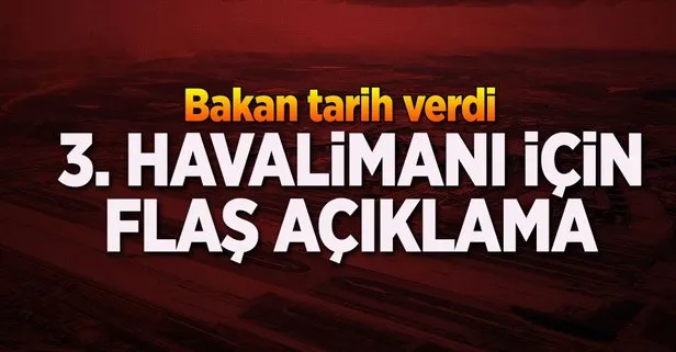 3. Havalimanı’na uçak inebilir