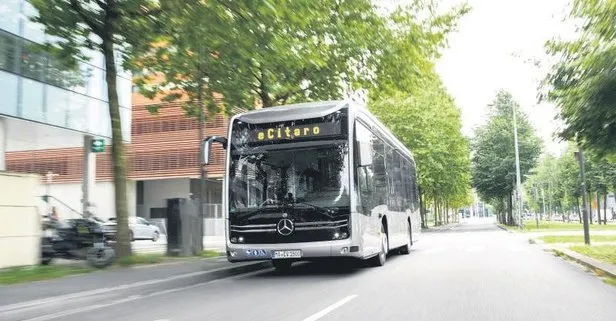 Elektrikli otobüs testinde Mercedes-Benz Türk imzası!