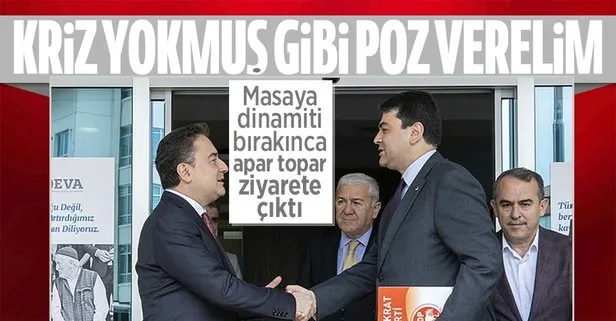 Babacan’a manidar ziyaret
