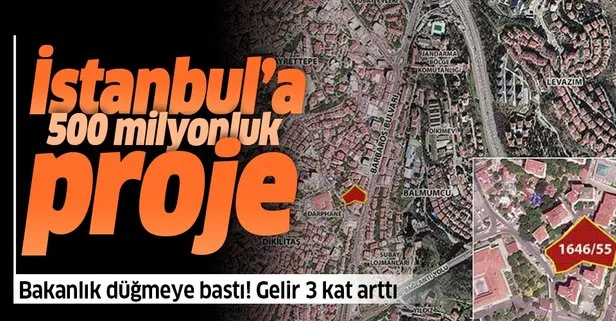 İstanbul'da 500 milyonluk proje