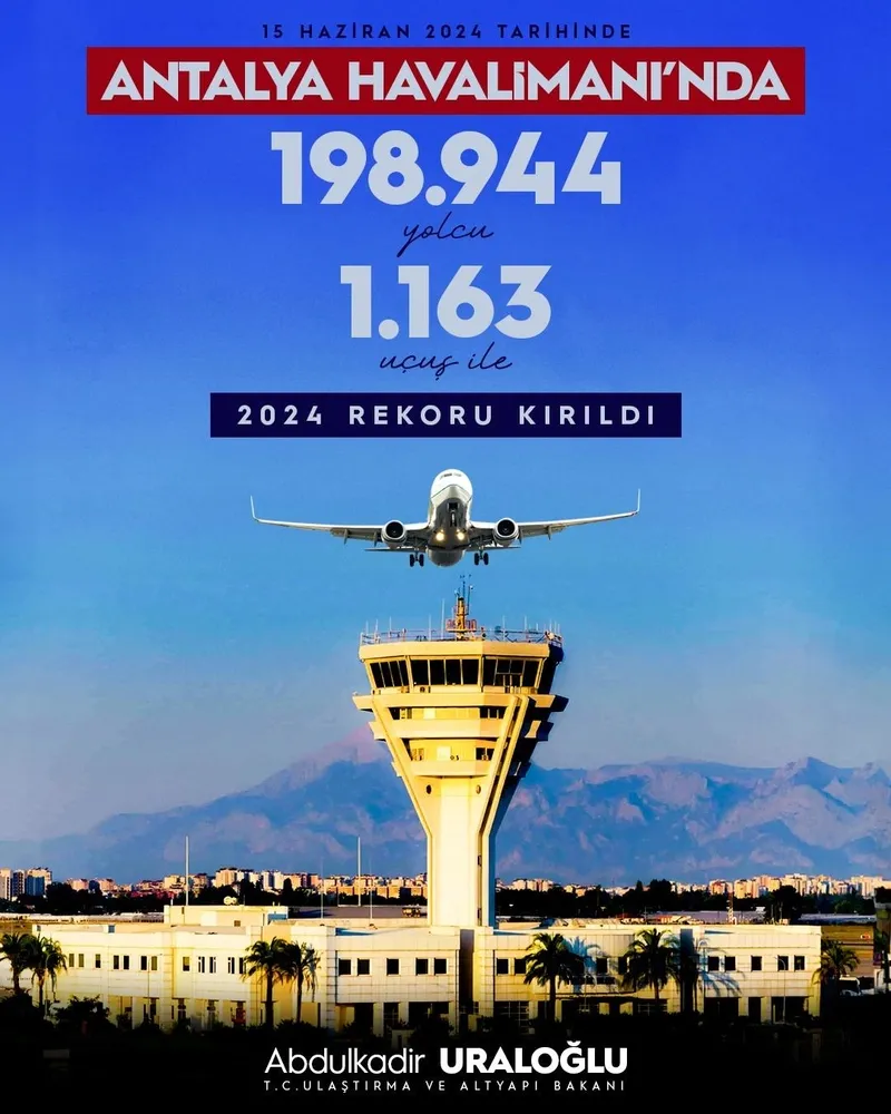 Ulaşımda rekor bayramı! İstanbul Havalimanı, Antalya Havalimanı ve Yavuz Sultan Selim Köprüsü...-6