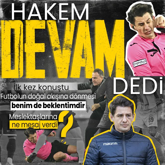 Son dakika: Halil Umut Meler hakemliği bırakıyor mı? Saldırı sonrası flaş açıklama