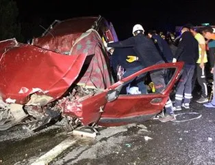 Bolu’da feci kaza! 1 ölü 2 yaralı!