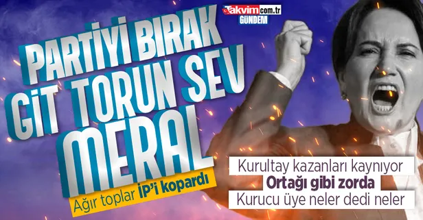İYİ Parti'de Kurultay rüzgarları sert esiyor! Disiplin Kurulu Başkanı Ethem Baykal'dan istifa çağrısı: Meral Hanım torun sevsin