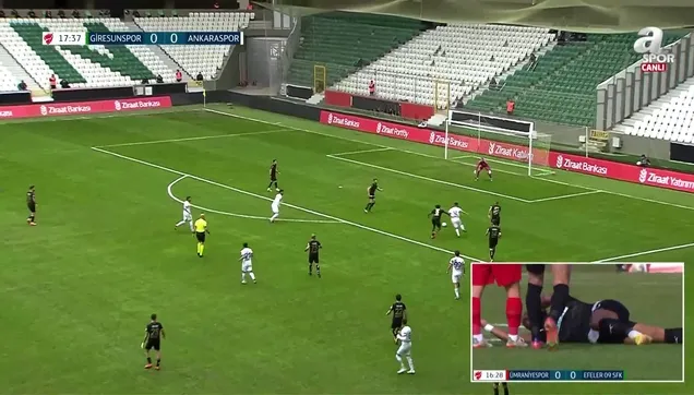 Giresun Ankaraspor maçı golleri izle ⚽ Giresunspor 0-1 Ankaraspor 📺 GOL: Engin Bekdemir