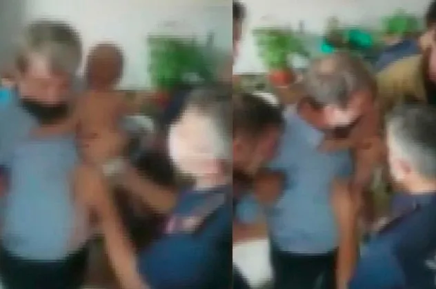 Maltepe'de korku dolu anlar! Bebeğini rehin alan baba evi ateşe verdi